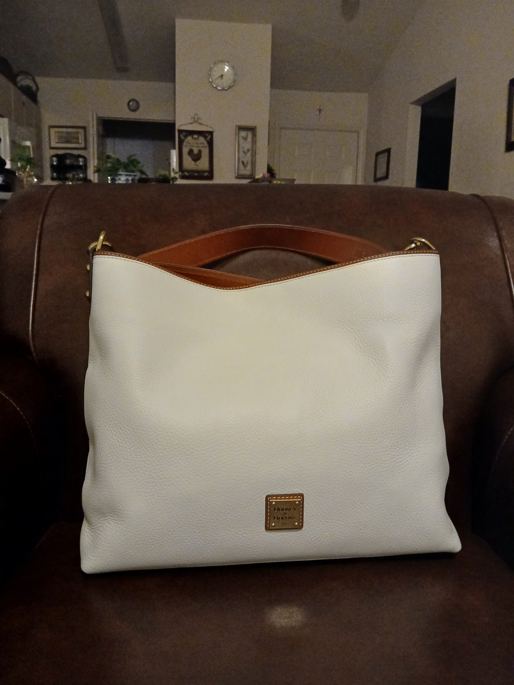 Dooney & Bourke Pebble Grain Leather Extra Large Courtney Sac